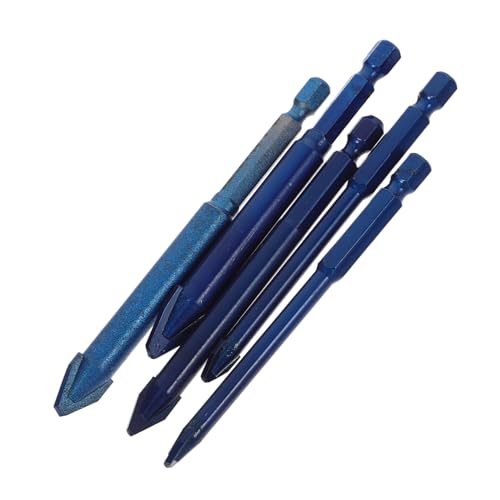 EXCEART 2 Sätze Teiliges Eccentric Bohrer Für Keramik Und Hochwertige Präzise Dreieckige Kopfform Für Verbesserte Stabilität Und Genauigkeit Beim Bohren 5 Stück * 2 EXCEART 2 Sätze Teiliges Eccentric Bohrer Für Keramik Und Hochwertige Präzise Dreieckige Kopfform Für Verbesserte Stabilität Und Genauigkeit Beim Bohren 5 Stück * 2 von EXCEART