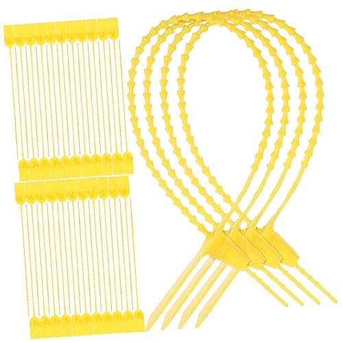 EXCEART 2 Sätze Wasserdichtes Etikett Etiketten Für Kleidung Beschilderung Schlösser Reißverschluss Wasserdichte Etiketten Selbstsichernde Sicherheitskabelbinder Plastik Gelb 100 Stück * 2 EXCEART 2 Sätze Wasserdichtes Etikett Etiketten Für Kleidung Beschilderung Schlösser Reißverschluss Wasserdichte Etiketten Selbstsichernde Sicherheitskabelbinder Plastik Gelb 100 Stück * 2 von EXCEART