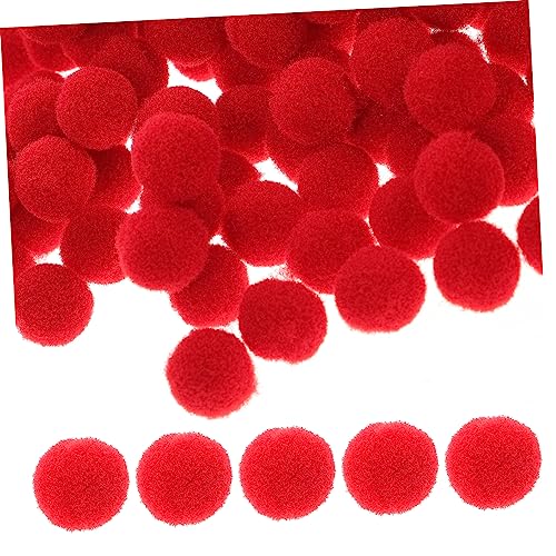 EXCEART 2 Sets Rot Flauschig Für Die Herstellung Von Pompons Crafting Party Tissue 250 Stücke * 2 von EXCEART