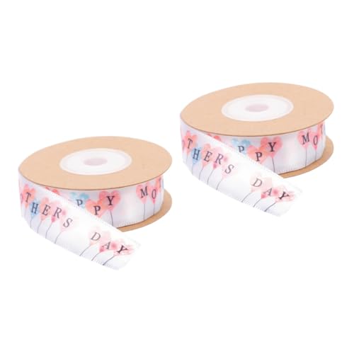 EXCEART 2 Stück Briefballonband Mutterband Verpackungsband Muttertag Basteln Pastell wickeln Geschenkband zum Geburtstag Bogen machen Band Blumenstrauß Bastelband Polyester EXCEART 2 Stück Briefballonband Mutterband Verpackungsband Muttertag Basteln Pastell wickeln Geschenkband zum Geburtstag Bogen machen Band Blumenstrauß Bastelband Polyester von EXCEART
