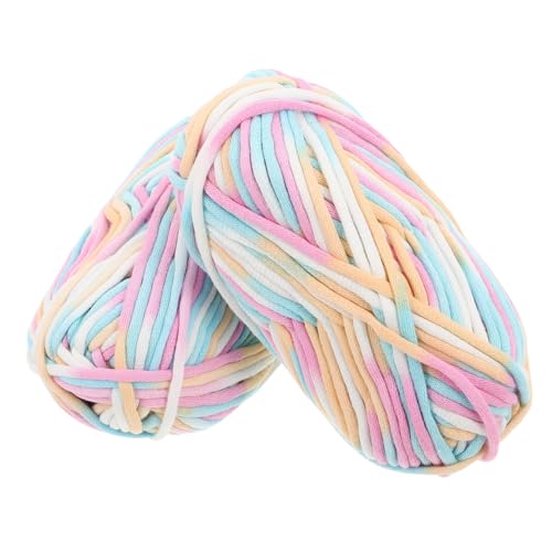EXCEART 2 Stück Ersatz-baumwollstrickgarn, Multifunktionales Baumwollgarn Für Pullover Und Schals, Weiches Diy-häkelgarn Für Strickprojekte EXCEART 2 Stück Ersatz-baumwollstrickgarn, Multifunktionales Baumwollgarn Für Pullover Und Schals, Weiches Diy-häkelgarn Für Strickprojekte von EXCEART