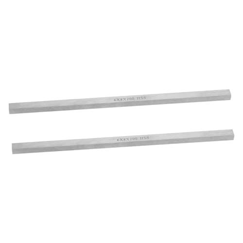 EXCEART 2 Stück Messer leer Messerstahl Hobby für Handwerk Herstellung Aktie metallplatte Terrassendielen-Werkzeuge Stahlhacker Metallstangen zum Basteln Hochgeschwindigkeitsstahl Silber EXCEART 2 Stück Messer leer Messerstahl Hobby für Handwerk Herstellung Aktie metallplatte Terrassendielen-Werkzeuge Stahlhacker Metallstangen zum Basteln Hochgeschwindigkeitsstahl Silber von EXCEART
