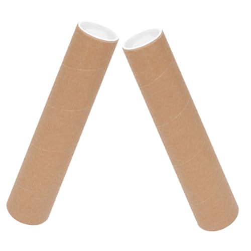 EXCEART 2 Stück Robustes Versandröhren mit Endkappen X Dickwandige Poster tragetaschen für Sichere Aufbewahrung und Transport von Kunstwerken und Dokumenten EXCEART 2 Stück Robustes Versandröhren mit Endkappen X Dickwandige Poster tragetaschen für Sichere Aufbewahrung und Transport von Kunstwerken und Dokumenten von EXCEART