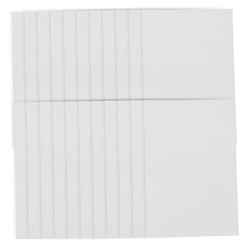 EXCEART 20 Blatt Bügelband Doppelseitig für Stoffe für Bekleidung und Nähprojekte Einfaches Aufbügeln ohne Nähen Waschfest und Stark Haftend von EXCEART