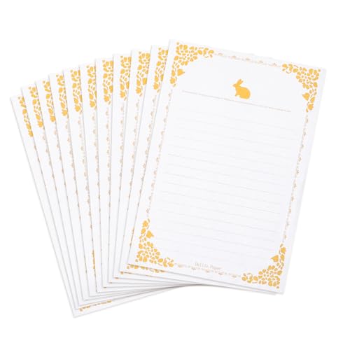 EXCEART 20 Blatt Vintage Briefpapier mit Weißem Rand und Mustern Dickes Retro Schreibpapier für Briefe Einladungen und Grußkarten Chinesischer Stil Hochwertiges Papier für Handschriftliche von EXCEART