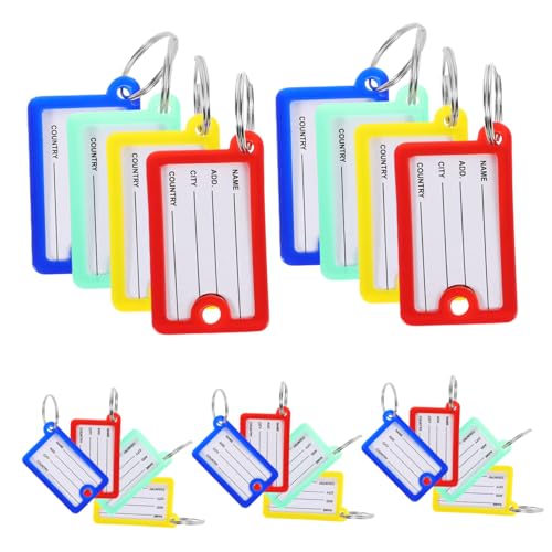 EXCEART 20 Stück Tag -schlüsselbund Nummerierte Reparaturschilder Nummernschilder Für Kleiderbügel Schlüsselanhänger Mit Etiketten Hängeetiketten Aus Kunststoff Schlüsselkette Pp EXCEART 20 Stück Tag -schlüsselbund Nummerierte Reparaturschilder Nummernschilder Für Kleiderbügel Schlüsselanhänger Mit Etiketten Hängeetiketten Aus Kunststoff Schlüsselkette Pp von EXCEART