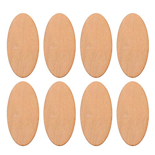 EXCEART 20 Stücke Ovale Form Holzscheiben Holz Log Holzdeko Holz Ausschnitte Holzstücke Hochzeit Basteln DIY Scrapbooking Holzschmuck EXCEART 20 Stücke Ovale Form Holzscheiben Holz Log Holzdeko Holz Ausschnitte Holzstücke Hochzeit Basteln DIY Scrapbooking Holzschmuck von EXCEART