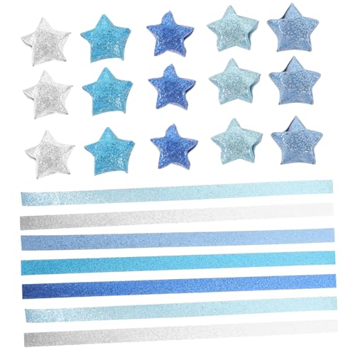 EXCEART 200 Stück Glitzer Origami Papierstreifen Doppelseitiges Buntes Faltpapier für DIY Bastelarbeiten Stern Papierstreifen für Handarbeit Partydekoration Geschenkherstellung Anfänger EXCEART 200 Stück Glitzer Origami Papierstreifen Doppelseitiges Buntes Faltpapier für DIY Bastelarbeiten Stern Papierstreifen für Handarbeit Partydekoration Geschenkherstellung Anfänger von EXCEART