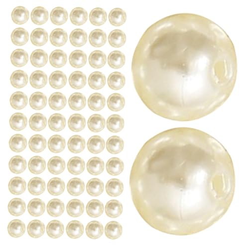 EXCEART 200 Stück Runde Imitationsperlen mit Beige Abs Perlen für Schmuckherstellung DIY Armbänder Halsketten Bastelmaterialien Elegant und Langlebig EXCEART 200 Stück Runde Imitationsperlen mit Beige Abs Perlen für Schmuckherstellung DIY Armbänder Halsketten Bastelmaterialien Elegant und Langlebig von EXCEART