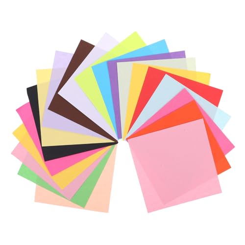 EXCEART 200 Teiliges Origami Set Origami Kits Origami Set Für Anfänger Origami Für Erwachsene Handgefertigtes Origami Origami Farbe Origami Papier von EXCEART