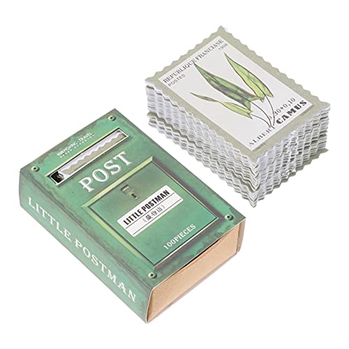 EXCEART 200blätter Vintage Briefmarken Aufkleber Retro Sticker Für Scrapbooking Und Kreative Dekoration Selbstklebend Und Vielseitig Einsetzbar Für Notizbücher Briefe Und Laptops EXCEART 200blätter Vintage Briefmarken Aufkleber Retro Sticker Für Scrapbooking Und Kreative Dekoration Selbstklebend Und Vielseitig Einsetzbar Für Notizbücher Briefe Und Laptops von EXCEART