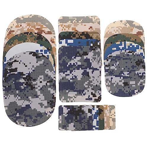 EXCEART 20Stücke Camouflage Eisen Patches für Kleidung Wear Patches Vielseitige Stoffreparatur für Jacken Jeans Zelte und Mehr DIY Dekoration für Zuhause und Mode EXCEART 20Stücke Camouflage Eisen Patches für Kleidung Wear Patches Vielseitige Stoffreparatur für Jacken Jeans Zelte und Mehr DIY Dekoration für Zuhause und Mode von EXCEART