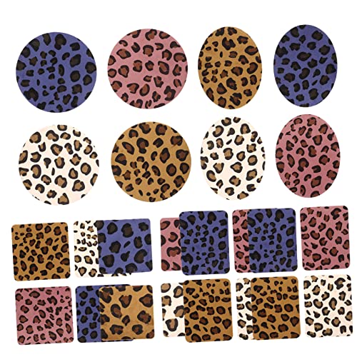 EXCEART 24St Pflaster mit Leoparden muster osterdeko zum basteln muttertagsgeschenk zum basteln Aufkleber mit Leopardenstickerei -Patch kinder aufkleber Leopardenhose Kleiderflicken EXCEART 24St Pflaster mit Leoparden muster osterdeko zum basteln muttertagsgeschenk zum basteln Aufkleber mit Leopardenstickerei -Patch kinder aufkleber Leopardenhose Kleiderflicken von EXCEART