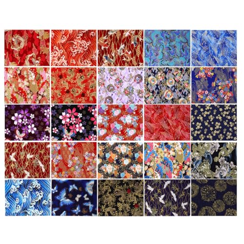 EXCEART 25blätter Baumwollstoff Patchwork Mit Kleinen Blumenmustern Bronzing Patch Cloth Für Quilting Und Kreative Nähprojekte Vielseitige Stoffe Für Handarbeiten EXCEART 25blätter Baumwollstoff Patchwork Mit Kleinen Blumenmustern Bronzing Patch Cloth Für Quilting Und Kreative Nähprojekte Vielseitige Stoffe Für Handarbeiten von EXCEART