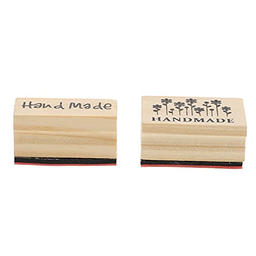 EXCEART 2Pcs Holz Gummi Stempel Handgemachte Blatt Sammelalbum Briefmarken Stempel für Scrapbooking Tagebuch Planer Karte Die DIY Handwerk EXCEART 2Pcs Holz Gummi Stempel Handgemachte Blatt Sammelalbum Briefmarken Stempel für Scrapbooking Tagebuch Planer Karte Die DIY Handwerk von EXCEART