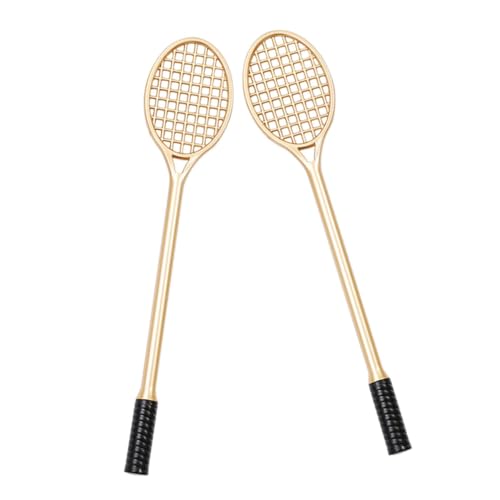 EXCEART 2Stücke Gelschreiber für Tennisschläger Schwarze Kugelschreiber für Büro und Schule Einzigartiges Design für Kreative Schreib und Zeichenvorhaben Goldene EXCEART 2Stücke Gelschreiber für Tennisschläger Schwarze Kugelschreiber für Büro und Schule Einzigartiges Design für Kreative Schreib und Zeichenvorhaben Goldene von EXCEART