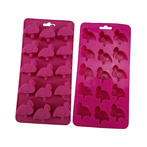 EXCEART 2st Eiswürfelform Silikon Flamingo Kuchenformen Aus Silikon Eiswürfelbehälter Aus Silikon Pralinenformen Gummiformen Silikon Kuchenblech Silikon Flamingo Silikonformen Schokolade EXCEART 2st Eiswürfelform Silikon Flamingo Kuchenformen Aus Silikon Eiswürfelbehälter Aus Silikon Pralinenformen Gummiformen Silikon Kuchenblech Silikon Flamingo Silikonformen Schokolade von EXCEART