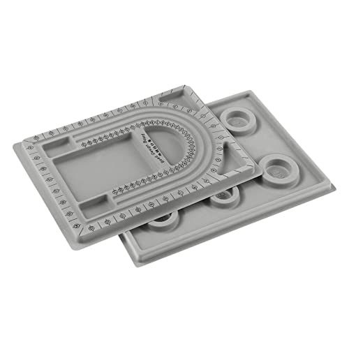 EXCEART 2stücke Bead Design Board Aus Hochwertigem Schmuck Diy Brett Zum Auffädeln Von Perlen Für Armbänder Und Halsketten Praktisch Zum Sortieren Und Organisieren von EXCEART