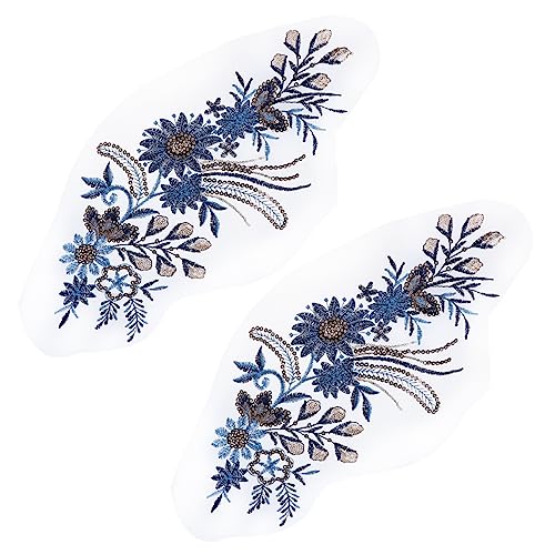 EXCEART 2stücke Blumige Stickerei Applikation Blumenblüten Patch Diy Kleidung Dekor Stoffaufnäher Leuchtende Farbe Farbfast Textil Applique EXCEART 2stücke Blumige Stickerei Applikation Blumenblüten Patch Diy Kleidung Dekor Stoffaufnäher Leuchtende Farbe Farbfast Textil Applique von EXCEART