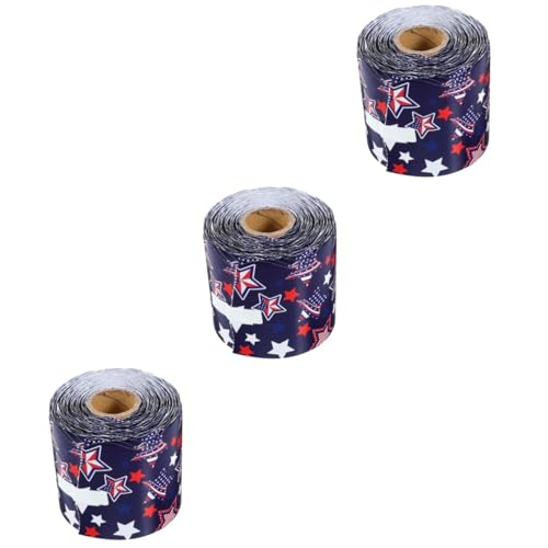 EXCEART 3 Rollen Pentagramm-aufkleber Festival-accessoires Grenzen Aufkleber Entfernbarer Randaufkleber Festival Pinnwand Grenze Auswechselbarer Randaufkleber Beschichtetes Papier von EXCEART