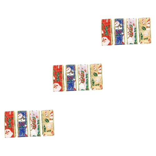 EXCEART 3 Sätze Bogenband Weihnachtsband Weihnachtsdekorationen Im Freien Weihnachtsbaumband Bögen Schleife Ribbon Bandfeile Pvc Tapete Pvc-band Band Für Geschenkverpackung Rot 4 Stück * 3 EXCEART 3 Sätze Bogenband Weihnachtsband Weihnachtsdekorationen Im Freien Weihnachtsbaumband Bögen Schleife Ribbon Bandfeile Pvc Tapete Pvc-band Band Für Geschenkverpackung Rot 4 Stück * 3 von EXCEART