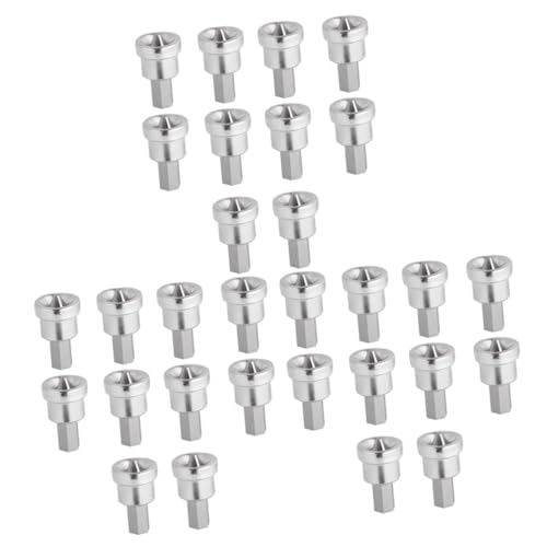 EXCEART 3 Sätze Trockenbaupositionierer Schrauben Schlüssel Trockenbauteile Bohrer Für Trockenbau Silber 10 Stück * 3 EXCEART 3 Sätze Trockenbaupositionierer Schrauben Schlüssel Trockenbauteile Bohrer Für Trockenbau Silber 10 Stück * 3 von EXCEART