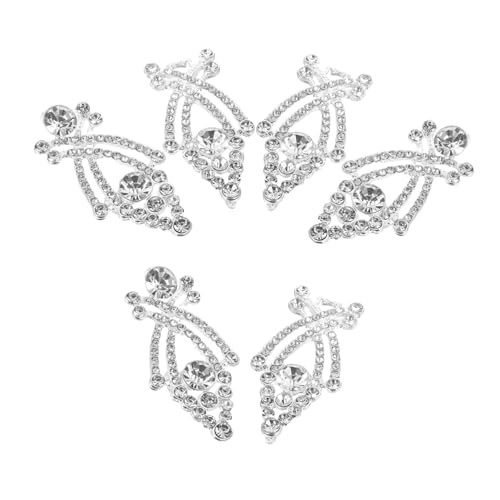 EXCEART 3 Stück Teiliges Vintage Strass Verschluss mit Chinesischen Knoten Langlebige Umlegehaken für Poncho Cardigan Pullover Vielseitiger Schal Clip Eleganter Schmuck für Festliche und von EXCEART