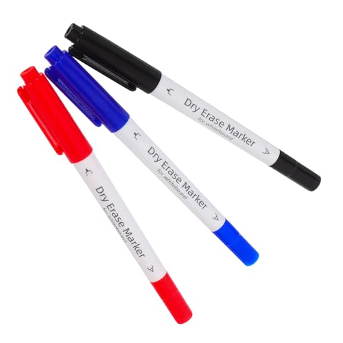 EXCEART 3 Stück Whiteboard-Stift trocken abwischbare Stifte Glaskreidemarker löschbare Schreibstifte löschbarer Whiteboard-Marker Schreibstifte aus Glas Tafelmarker Plastik EXCEART 3 Stück Whiteboard-Stift trocken abwischbare Stifte Glaskreidemarker löschbare Schreibstifte löschbarer Whiteboard-Marker Schreibstifte aus Glas Tafelmarker Plastik von EXCEART