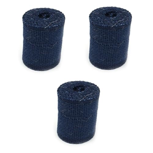 EXCEART 3 Stück rustikales Jute-Band, natürliches Jute-Gewebe, natürliches Jute-Band, Weihnachtsband, Weihnachtsband, Weihnachtsband, Weihnachtsdekoration von EXCEART