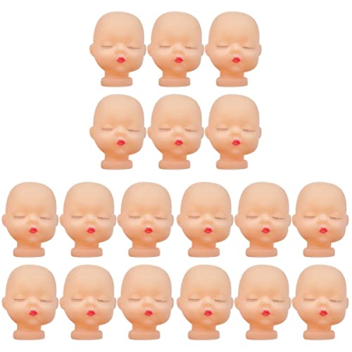 EXCEART 30 Stück Mini Engelsflügel Schlüsselanhänger Für Bastelprojekte Lebendige Baby Kopf Puppen Deko Handgemachte Kunstwerke Für Kinder Und Sammler von EXCEART