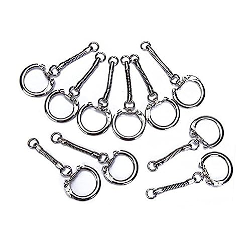 EXCEART 30 Stück Schlangenketten-schlüsselhaken-clips Für Die Schmuckherstellung G-schlüsselbund Taschenanhänger Basteln Leicht EXCEART 30 Stück Schlangenketten-schlüsselhaken-clips Für Die Schmuckherstellung G-schlüsselbund Taschenanhänger Basteln Leicht von EXCEART