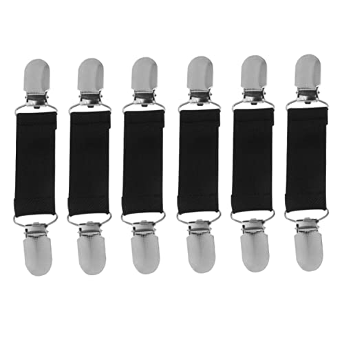 EXCEART 3paare Rutschfeste Bettlaken Clips Verstellbare Anti-rutsch Befestigungen Für Sofakissen Elastische Halterungen Aus Legierung Schwarz Für Zuhause Und Möbelpflege EXCEART 3paare Rutschfeste Bettlaken Clips Verstellbare Anti-rutsch Befestigungen Für Sofakissen Elastische Halterungen Aus Legierung Schwarz Für Zuhause Und Möbelpflege von EXCEART