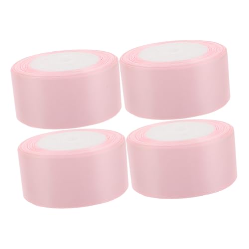 EXCEART 4 Rollen Blumen Geschenkband Haarband Valentinstag Geschenkband Verpackungsband Valentinstag Satinband Rosenblumenband Happy Ribbon Hochzeitsband Polyester Rosa EXCEART 4 Rollen Blumen Geschenkband Haarband Valentinstag Geschenkband Verpackungsband Valentinstag Satinband Rosenblumenband Happy Ribbon Hochzeitsband Polyester Rosa von EXCEART