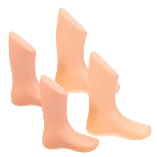 EXCEART 4 Stück Fußform Aus Kunststoff Für Babys Mannequin-füße Shop-zubehör Knöchelhohe Schuhe Anzeigen Heuballen Spielzeug Socken Fußmodell Babysocken Kind Schuh Zuletzt Plastik Hohl EXCEART 4 Stück Fußform Aus Kunststoff Für Babys Mannequin-füße Shop-zubehör Knöchelhohe Schuhe Anzeigen Heuballen Spielzeug Socken Fußmodell Babysocken Kind Schuh Zuletzt Plastik Hohl von EXCEART