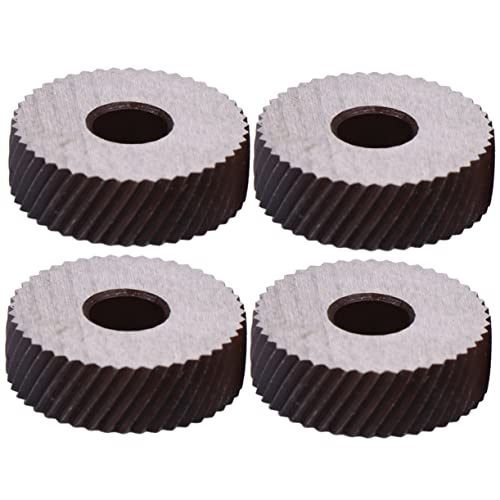 EXCEART 4 Stück Knurling Wheel -Werkzeug Rad Ersatz Rändelwerkzeuge Handrändelwerkzeug Rändelwerkzeug für Metalldrehmaschinen Rändelung Rändelräder Stahl EXCEART 4 Stück Knurling Wheel -Werkzeug Rad Ersatz Rändelwerkzeuge Handrändelwerkzeug Rändelwerkzeug für Metalldrehmaschinen Rändelung Rändelräder Stahl von EXCEART