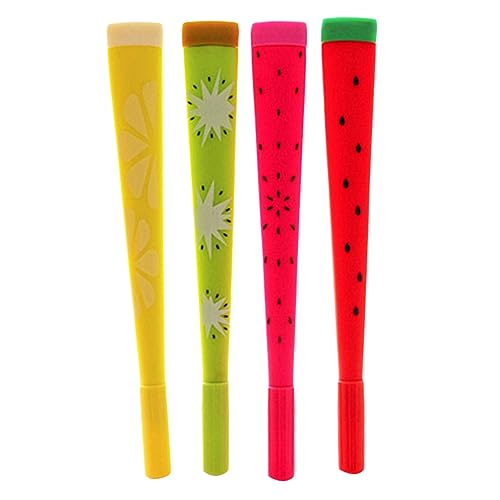 EXCEART 4 Stück süßer Stift Unzählige für kleine Jungen Gelstift nachfüllen Gelstifte Kugelschreiber schwarz schöner Fruchtstift Gel-Tintenstift Obst Gel Stift Malstift Füller EXCEART 4 Stück süßer Stift Unzählige für kleine Jungen Gelstift nachfüllen Gelstifte Kugelschreiber schwarz schöner Fruchtstift Gel-Tintenstift Obst Gel Stift Malstift Füller von EXCEART