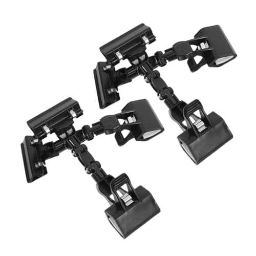 EXCEART 4 Stücke Einstellbarer Etikettenclip Büroklammer aus Kunststoff Doppelkopf-Display-Clips Halteklammer Schildhalter Malplattenclip kopieren Desktop -Dokumenthalter Eisen Schwarz EXCEART 4 Stücke Einstellbarer Etikettenclip Büroklammer aus Kunststoff Doppelkopf-Display-Clips Halteklammer Schildhalter Malplattenclip kopieren Desktop -Dokumenthalter Eisen Schwarz von EXCEART
