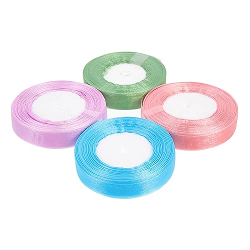 EXCEART Box Dekorative Bänder Verpackung 4 Rollen Handwerk Band Bundle Handarbeitsbedarf Dekorative Bänder EXCEART Box Dekorative Bänder Verpackung 4 Rollen Handwerk Band Bundle Handarbeitsbedarf Dekorative Bänder von EXCEART