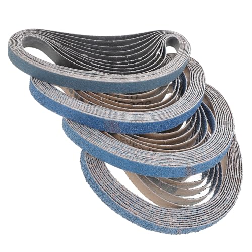 EXCEART 40 Stück Schleifbänder Blaues Schleifpapier Für Metall Schleifpapier Schleifbänder Kies Schleifpapierreiniger EXCEART 40 Stück Schleifbänder Blaues Schleifpapier Für Metall Schleifpapier Schleifbänder Kies Schleifpapierreiniger von EXCEART