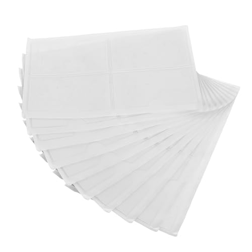 EXCEART 40 Stück Wasserdichte Taschen für Organisation von Schränken Briefkästen und Visitenkarten für und von EXCEART