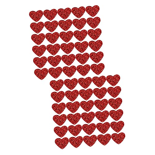 EXCEART 400stücke Pailletten Herz-patches Rote Glitzer-dekorationen Für Schmuckherstellung Bastelprojekte Und Kunsthandwerk Für Valentinstag Und Kreative Accessoires EXCEART 400stücke Pailletten Herz-patches Rote Glitzer-dekorationen Für Schmuckherstellung Bastelprojekte Und Kunsthandwerk Für Valentinstag Und Kreative Accessoires von EXCEART