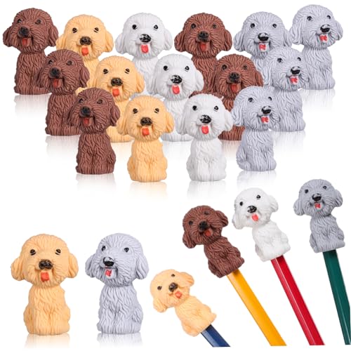 EXCEART 40Stücke Radiergummis Süße Hund Radiergummikappen Für Mini Radiergummis Für Schule Und Basteln Mitgebsel EXCEART 40Stücke Radiergummis Süße Hund Radiergummikappen Für Mini Radiergummis Für Schule Und Basteln Mitgebsel von EXCEART