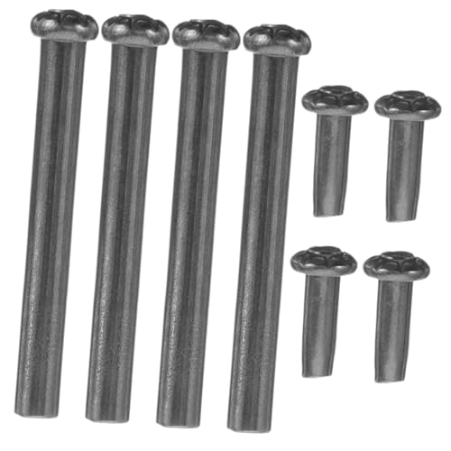 EXCEART 4Sätze Faltbare Handventilator Nieten Teiliges Metallrivet Kit für DIY Projekte Reparatur und Bastelarbeiten Langlebige und Farbechte Befestigungselemente für Klapperhandlüfter von EXCEART