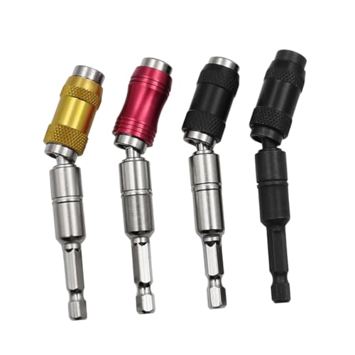 EXCEART 4Stücke Schwenkbare Bit Tippinhaber Magnetische Schnellwechsel Bithalter Für Präzise Arbeiten Engen Ecken Und Schwer Zugänglichen Stellen von EXCEART