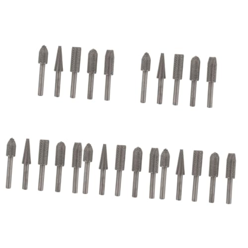 EXCEART 5 Sätze Rotationsstahldatei Eingestellt Drehfeile Bit Schnitzwerkzeug Für Die Holzbearbeitung Schnitzbits Holzstichbohrer Rotationsfeile Für Metall 45 Stahl Schwarz 5 Stücke * 5 EXCEART 5 Sätze Rotationsstahldatei Eingestellt Drehfeile Bit Schnitzwerkzeug Für Die Holzbearbeitung Schnitzbits Holzstichbohrer Rotationsfeile Für Metall 45 Stahl Schwarz 5 Stücke * 5 von EXCEART