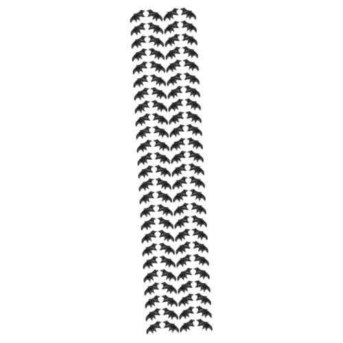 EXCEART 5 Sätze Zubehör Für Fledermausflügel Teufelsflügel Halloween Haarschmuck Stirnband Glitzer Halloween Diy Zubehör Mit Kind Partygeschenk Partyversorgung Pu-leder Black 40 Stück * 5 von EXCEART