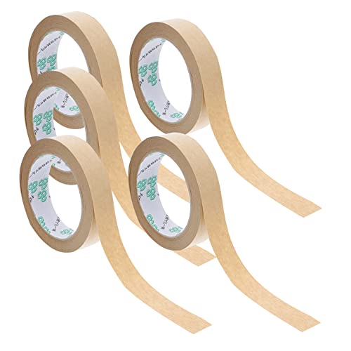EXCEART 5 Stk Klebeband aus Kraftpapier scrapbook Washi tape Kraftpapier, Verpackungsband packing tape paketband abdichtendes Papierband Verpackungspapierbänder matt Papier Klebeband EXCEART 5 Stk Klebeband aus Kraftpapier scrapbook Washi tape Kraftpapier, Verpackungsband packing tape paketband abdichtendes Papierband Verpackungspapierbänder matt Papier Klebeband von EXCEART