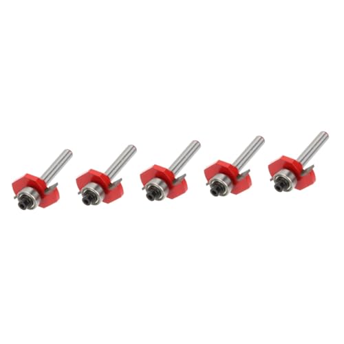 EXCEART 5 Stück Ball T-förmiges Messer Holzbearbeitungs-Bit Holzbearbeitungswerkzeuge Router-Bit bohrständer Fräserbits abschneiden Spiralfräser Rostfreier Stahl EXCEART 5 Stück Ball T-förmiges Messer Holzbearbeitungs-Bit Holzbearbeitungswerkzeuge Router-Bit bohrständer Fräserbits abschneiden Spiralfräser Rostfreier Stahl von EXCEART