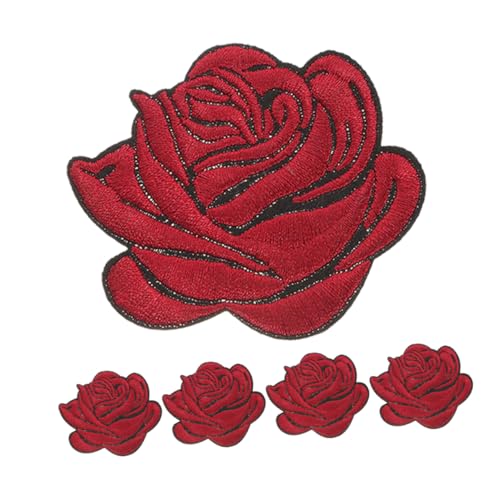EXCEART 5 Stück Blumen Stickerei Flicken Kleidungsapplikation Rosen Flicken Für Kleidung Kleiderflicken Nähflicken Für Kleidungsreparatur Nähapplikationsflicken Rosen EXCEART 5 Stück Blumen Stickerei Flicken Kleidungsapplikation Rosen Flicken Für Kleidung Kleiderflicken Nähflicken Für Kleidungsreparatur Nähapplikationsflicken Rosen von EXCEART