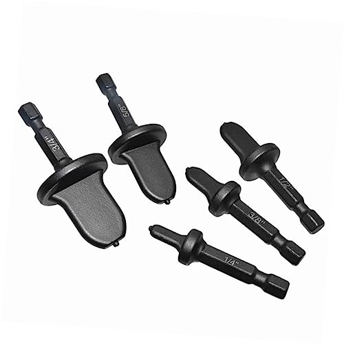 EXCEART 5 Stück Expander Für Kupferrohre Handbuch Bördelgerät Abfackeln Schläuche Bördelbohrer Kupfer Expander Bördelwerkzeug Für Kupferrohre Bit-reparaturwerkzeug Black Lagerstahl von EXCEART